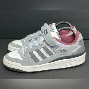 NEW Adidas Men's SIZE 6.5 Forum 84 Low Home Alone 2 “Pigeon Lady” Grey ID4328